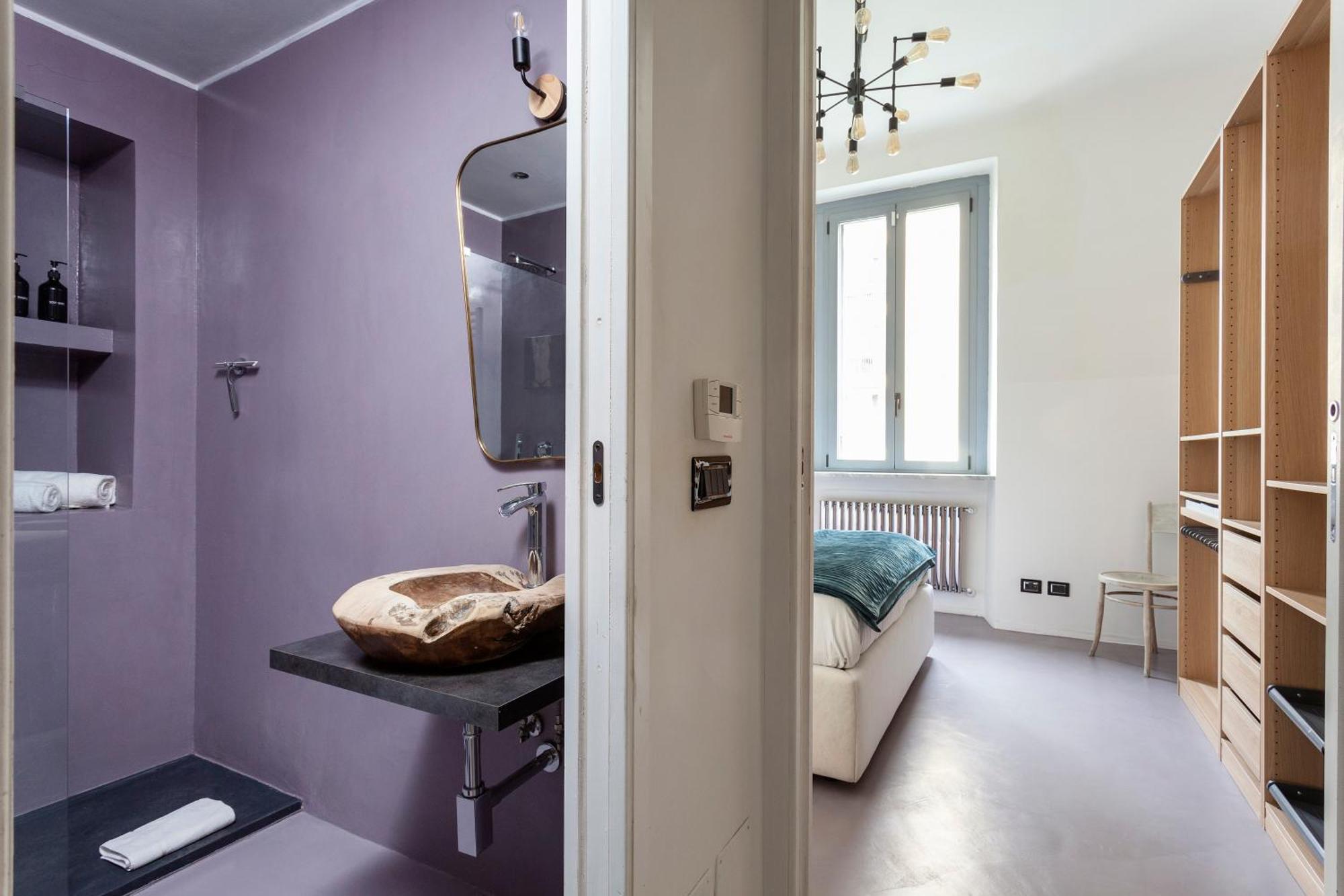 Ferienwohnung Stylish Industrial Flat Mailand Exterior foto