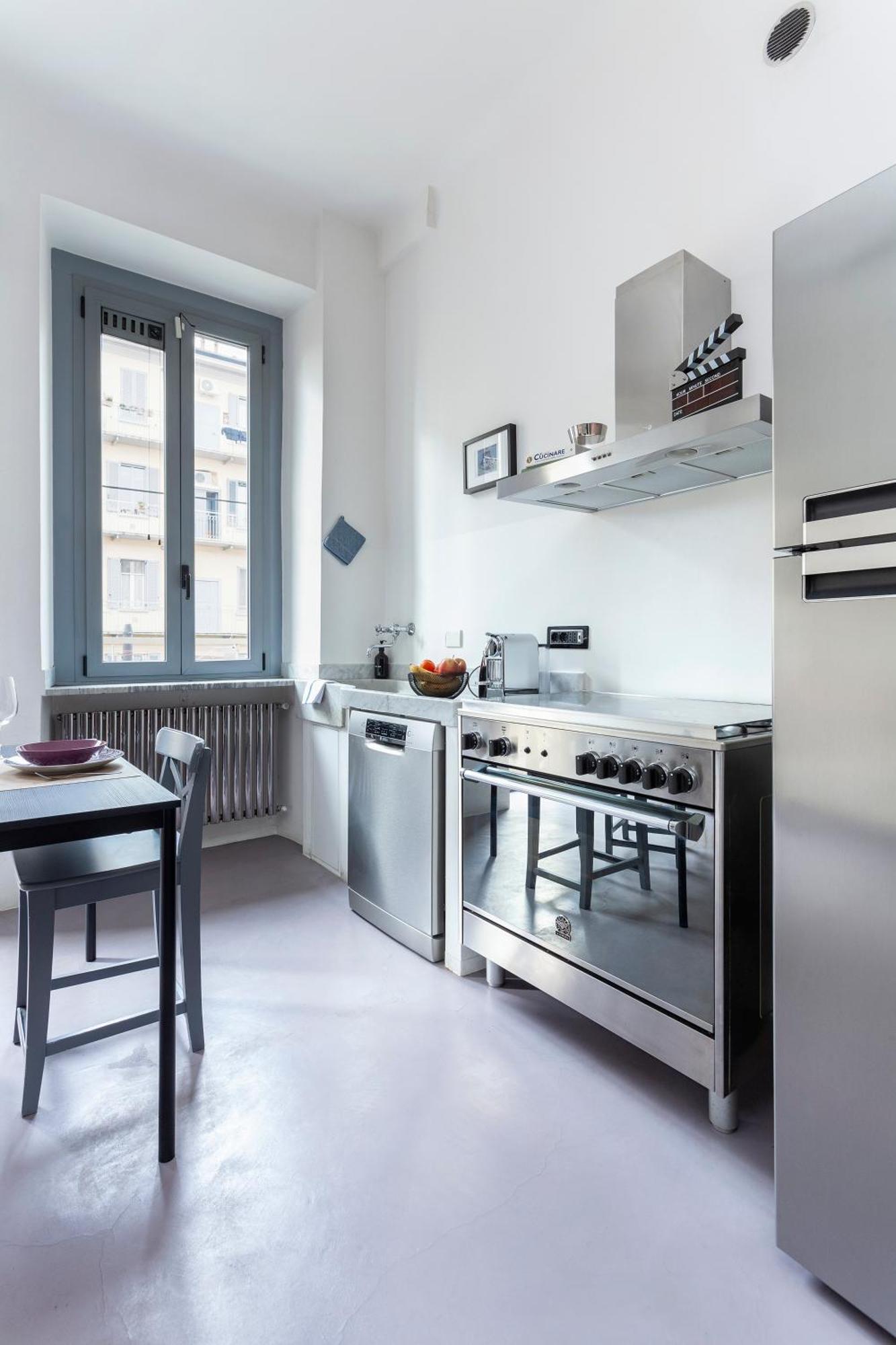 Ferienwohnung Stylish Industrial Flat Mailand Exterior foto