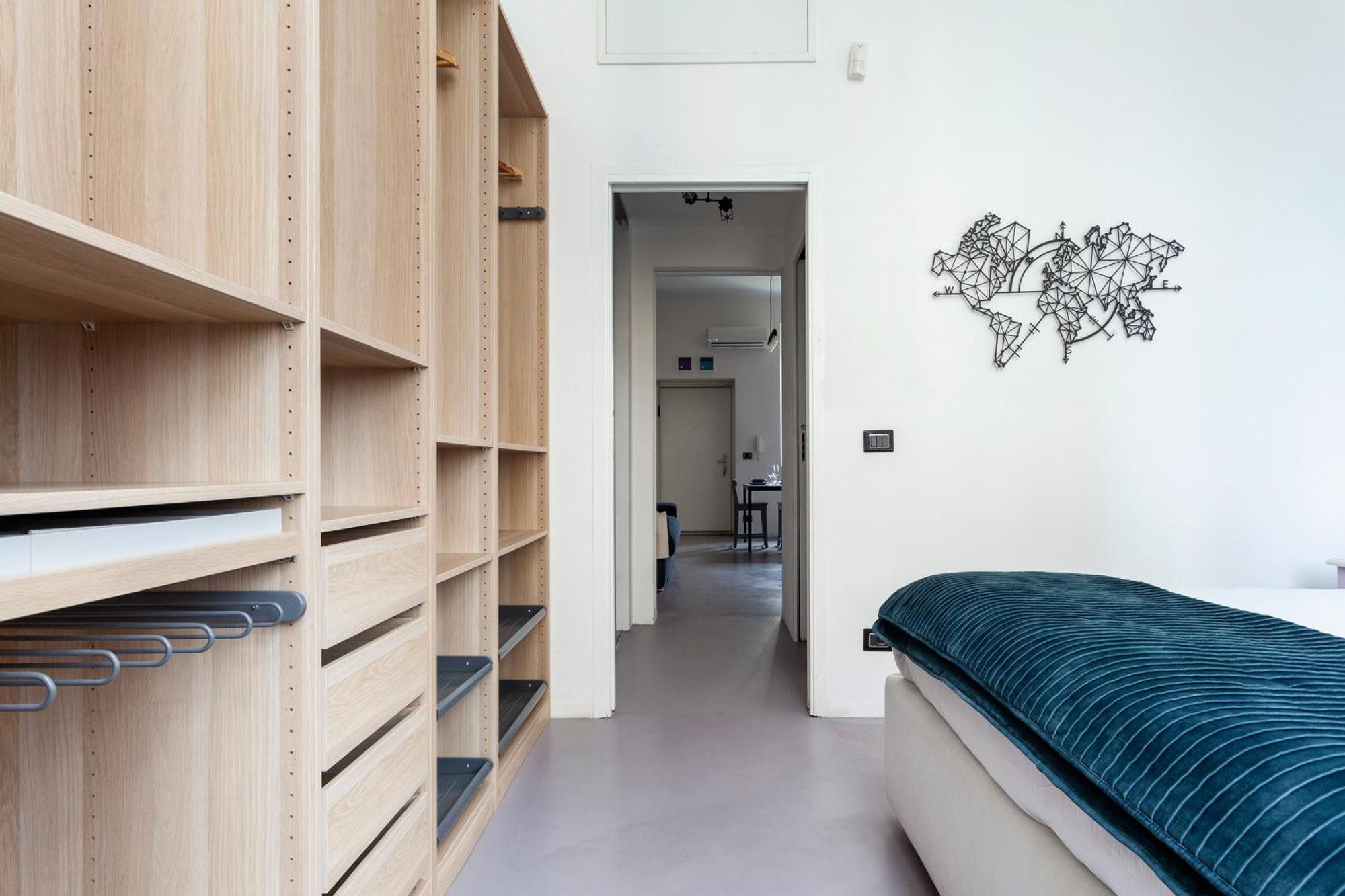 Ferienwohnung Stylish Industrial Flat Mailand Exterior foto